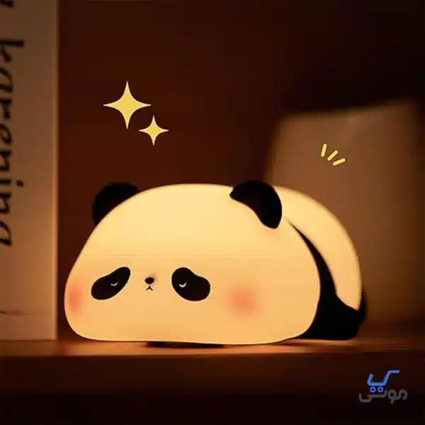 چراغ خواب سیلیکونی پاندای خسته