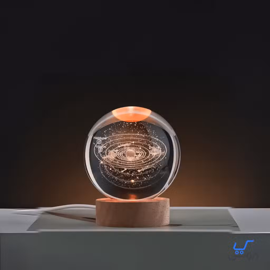 چراغ خواب گوی شیشه ای