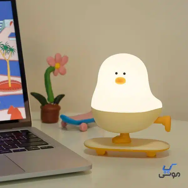چراغ خواب جوجه اردک اسکیت سوار - Image 7