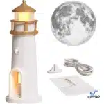 چراغ خواب فانوس دریایی مدل اسپیکردار - Image 2