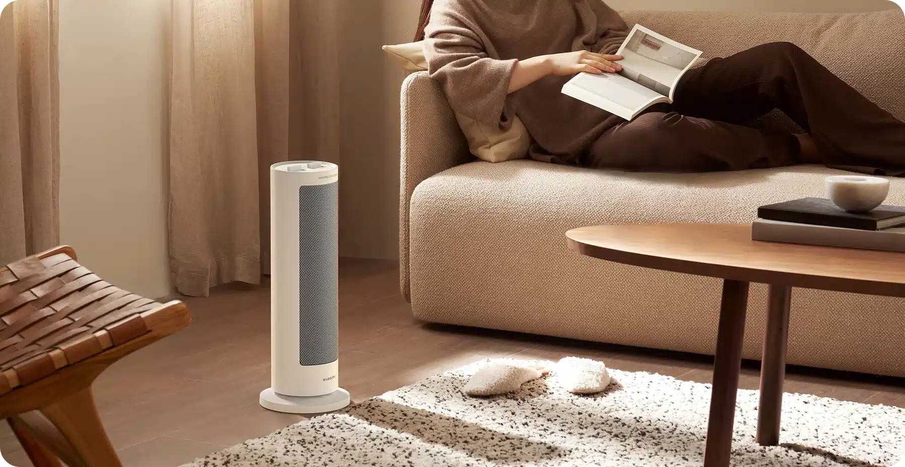 هیتر رومیزی هوشمند شیائومی آنالوگ مدل – Xiaomi Fan Heater LSNFJ03ZMEU