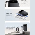 پاوربانک 20000 تایپ‌سی، USB و لایتنینگ 22.5 وات بیسوس Baseus PPQD3-2022D/P10082107123