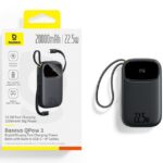 پاوربانک 20000 تایپ‌سی، USB و لایتنینگ 22.5 وات بیسوس Baseus PPQD3-2022D/P10082107123