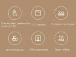 کتری برقی شیائومی Xiaomi MJDSH03YM  Rice household appliance kettle 1S