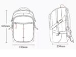 کوله پشتی و کیف مسافرتی 15 اینچی شیائومی با ظرفیت 25 لیتر Xiaomi UREVO 15 inch backpack 25 liter