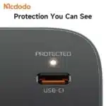 تبدیل پریز برق چندکاره و شارژر دیواری تایپ‌سی و USB مک‌دودو CP-0750