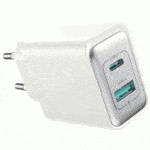 شارژر دیواری تایپ سی و یو اس بی 30 وات جویروم JR-TCF15EU