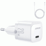 شارژر دیواری فست تایپ سی 20 وات جویروم JR-TCF02