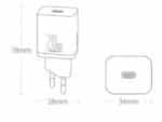 شارژر دیواری فست شارژ بیسوس Baseus Super Si Quick Charger 1C 20W CCSUP-A03