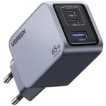 شارژر دیواری USB و تایپ‌سی 65 وات یوگرین Ugreen X755 25871 با کابل تایپ‌سی به تایپ‌سی 5 آمپر