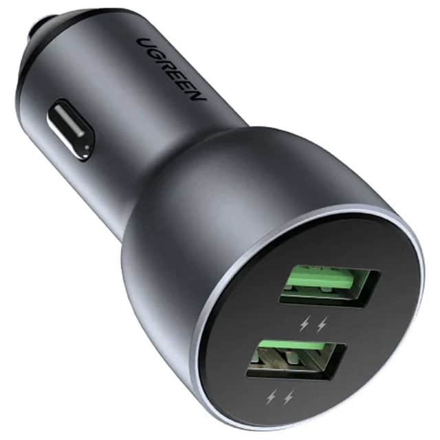 شارژر فندکی فست شارژ ماشین 36 وات یوگرین ugreen CD213 10144