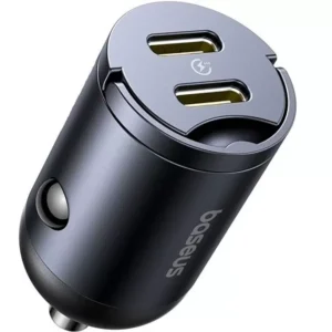 شارژر فندکی فست شارژ ماشین تایپ سی 30 وات بیسوس Baseus C00035001121-03