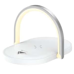 شارژر وایرلس فست شارژ و چراغ خواب رومیزی پرووان PWL815