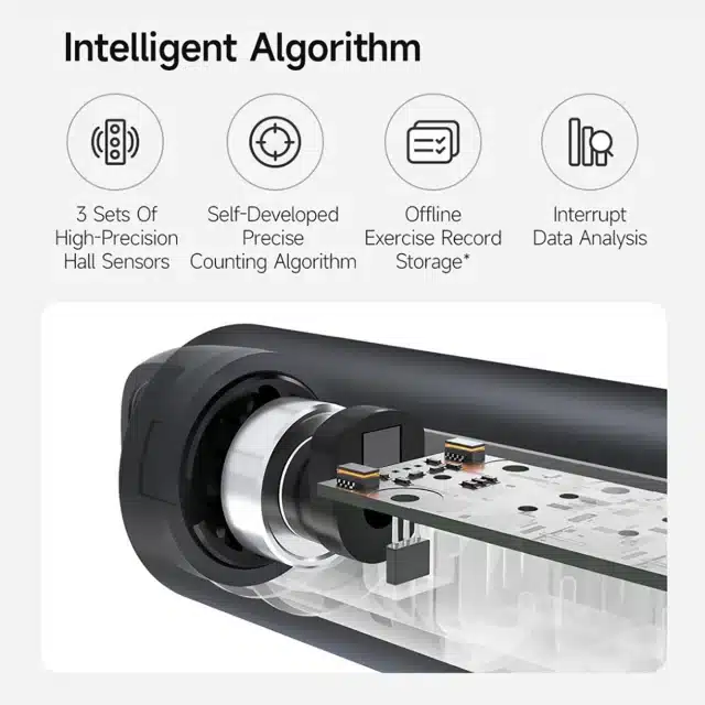 طناب ورزشی هوشمند شیائومی (Xiaomi) اصلی شارژی مدل MJTS02YM
