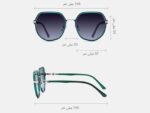 عینک آفتابی زنانه پولاریزه karen bazaar A0706 Polarized sunglasses TR