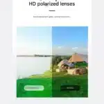 عینک آفتابی زنانه کارن بازار (Karen Bazaar) UV400 پلاریزه مدل TR2544