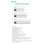 لامپ سنسوردار هوشمند زیر کابینتی 20 سانتی متری و 1 وات کوتتسی 89002