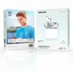 هندزفری بلوتوثی گرین لاین Green Lion مدل GNTWS4G1WH بلوتوث 5.3