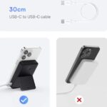 پاور بانک وایرلس مگنتی 20 وات 5000 بیسوس Baseus P10064100122 PPCXZ05
