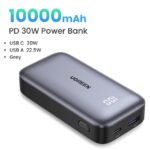 پاوربانک 10000 شارژ سریع تایپ‌سی و یو‌اس‌بی 30 وات یوگرین PB501 25189