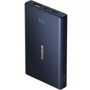 پاوربانک 10000 میلی‌آمپر 20 وات فست شارژ Type-C و USB-A بیسوس P10076801123-00