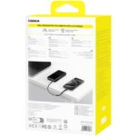 پاوربانک 10000 میلی‌آمپر USB و تایپ‌سی با کابل تایپ‌سی 20 وات بیسوس Baseus PPBD2-1W20 / P10077101113