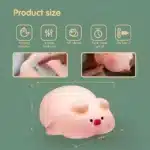 چراغ خواب رومیزی فانتزی شارژی ایکس‌او OZ09
