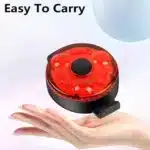 چراغ عقب شارژی ضدآب دوچرخه اسمایلینگ شارک CW-D400