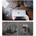 چندراهی برق 2500 وات سه سوکت، دو USB و دو Type-C فست 65 وات یوگرین CD268 90906