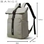 کوله‌پشتی لپ‌تاپ 15.6 اینچ و آیپد 12 اینچ ضدآب 21.6 لیتر بنج BANGE BG-3126