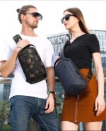 کیف کراس بادی بنج BANGE مدل BG-7221 ضدآب با درگاه شارژ