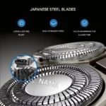 ریش تراش شارژی ضدآب انچن ENCHEN STEEL 3S