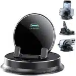 هولدر موبایل اتوماتیک چرخشی 360 درجه قابل شارژ داخل خودرو A9