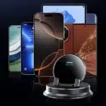 هولدر موبایل اتوماتیک چرخشی 360 درجه قابل شارژ داخل خودرو A9