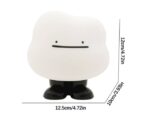 چراغ خواب کارتونی  طرح ابر night light silicone cloud USB rechargeable table lamp HL-24