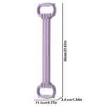 کش مقاومتی فیگور مدل figure-eight مناسب پیلاتس و تمرینات بالاتنه