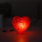 چراغ شمعی طرح قلب - تصویر 2