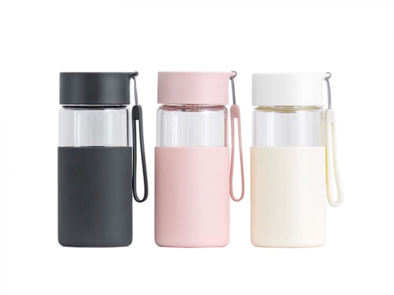 بطری شیشه ای قابل حمل شیائومی Xiaomi Youpin Funjia Home Portable Glass Bottle Capacity 350ml بطری شیشه ای قابل حمل شیائومی Xiaomi Youpin Funjia Home Portable Glass Bottle Capacity 350ml - Image 1