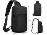 کیف کراس بادی ضد آب بنج Bange BG-7719 Men's Sling Bag Men's Sling Bag - Image 8