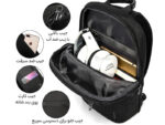 کیف کراس بادی ضد آب بنج Bange BG-7719 Men's Sling Bag Men's Sling Bag - Image 11