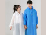 پانچو بارانی ضدآب شفاف با قابلیت استفاده مجدد Reusable EVA Rain Poncho - Image 2