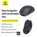 موس بی سیم دو حالته بیسوس B01055505111-01 BS-F02 - Image 5