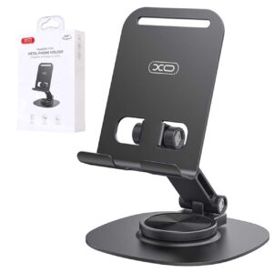 هولدر گوشی موبایل رومیزی فلزی تاشو با چرخش 360 درجه ایکس او C151