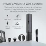 ست درب بطری بازکن برقی هوشمند ساکِل‌ جوی Xiaomi Circle Joy مدل TFS-001 همراه با پایه - Image 9