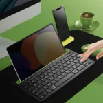 کیبورد بی‌سیم شارژی با استند موبایل و تبلت Multi-Platform - Image 15