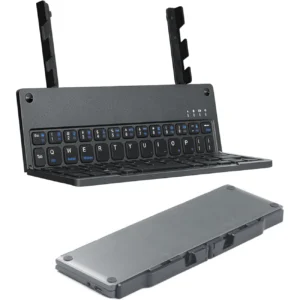 کیبورد بی‌سیم تاشو شارژی هارمونیکا HARMONICA با استند موبایل و تبلت