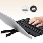کیبورد بی‌سیم تاشو شارژی هارمونیکا HARMONICA با استند موبایل و تبلت - Image 8