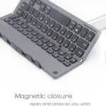 کیبورد بی‌سیم تاشو شارژی هارمونیکا HARMONICA با استند موبایل و تبلت - Image 11