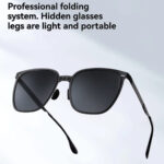 عینک آفتابی زنانه و مردانه تاشو مدل TS SM101-0120 پلاریزه UV400 - Image 11