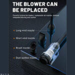 جت فن و جارو شارژی ویولنت Violent مدل F028 - Image 10